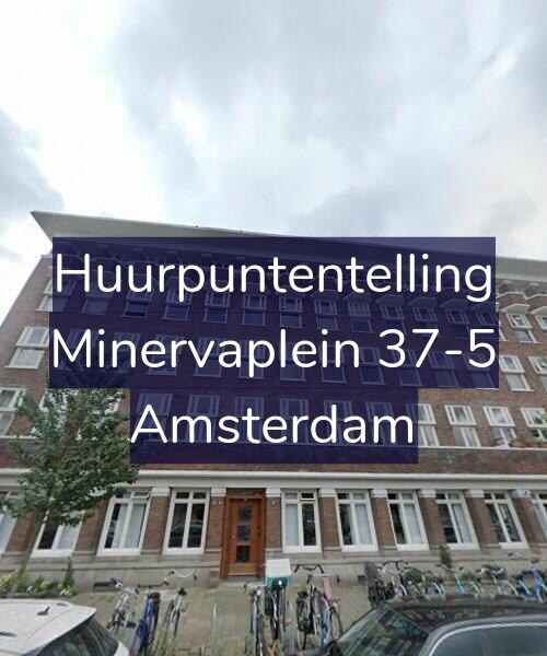 Foto gevel Huurpuntentelling voor Minervaplein 37-5, Amsterdam