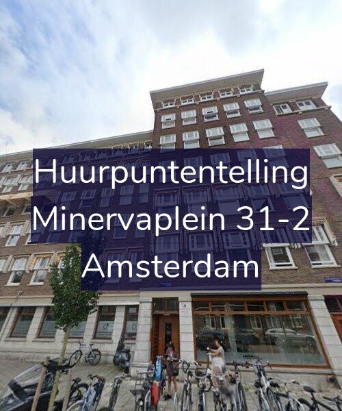 Foto gevel Huurpuntentelling voor Minervaplein 31-2, Amsterdam