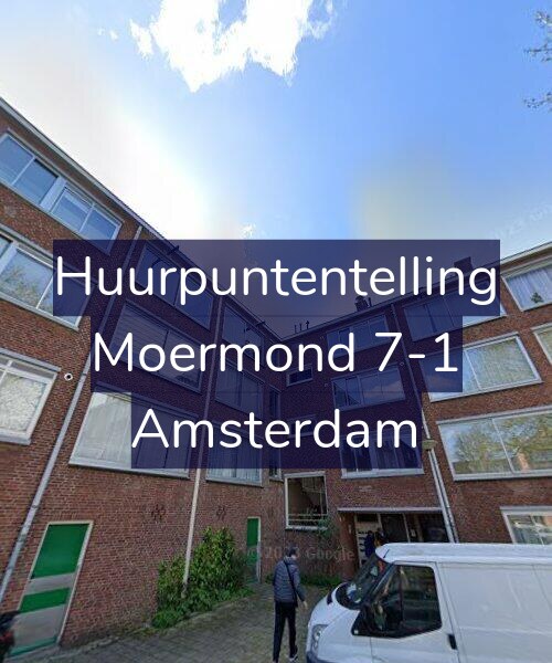 Foto gevel Huurpuntentelling voor Moermond 7-1, Amsterdam