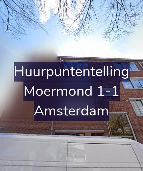 Foto gevel Huurpuntentelling voor Moermond 1-1, Amsterdam