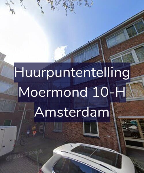 Foto gevel Huurpuntentelling voor Moermond 10-H, Amsterdam