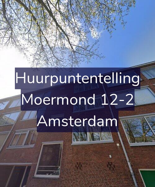 Foto gevel Huurpuntentelling voor Moermond 12-2, Amsterdam