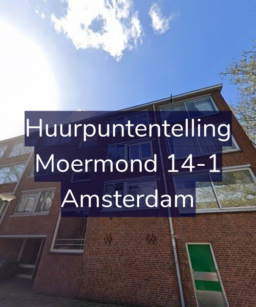 Foto gevel Huurpuntentelling voor Moermond 14-1, Amsterdam