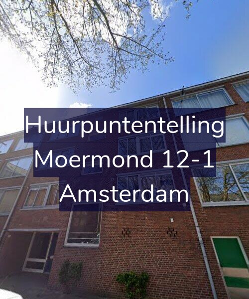 Foto gevel Huurpuntentelling voor Moermond 12-1, Amsterdam