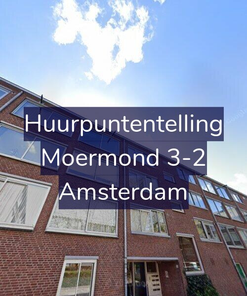 Foto gevel Huurpuntentelling voor Moermond 3-2, Amsterdam