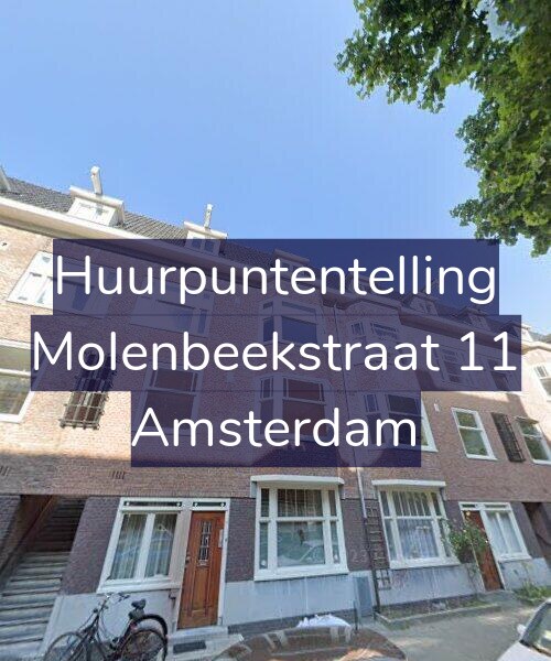 Foto gevel Huurpuntentelling voor Molenbeekstraat 11, Amsterdam