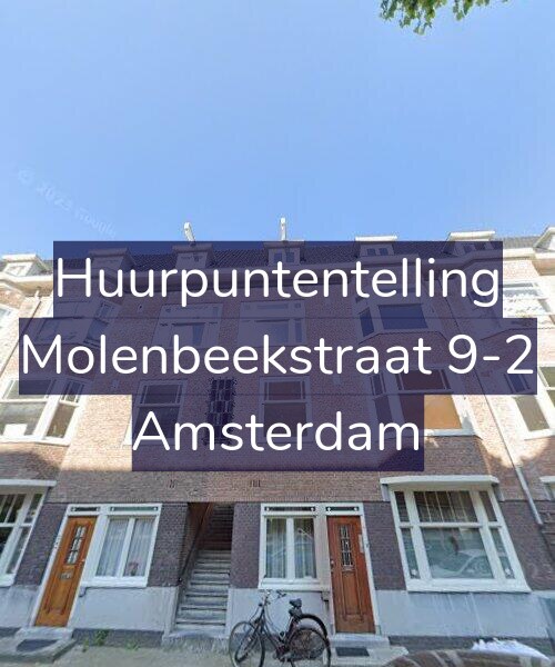 Foto gevel Huurpuntentelling voor Molenbeekstraat 9-2, Amsterdam