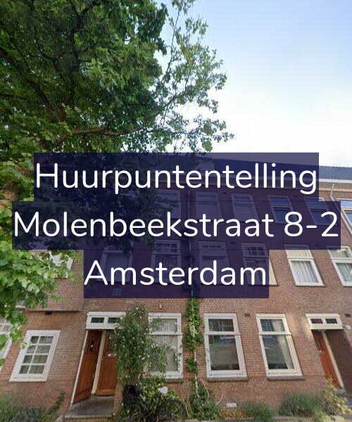 Foto gevel Huurpuntentelling voor Molenbeekstraat 8-2, Amsterdam