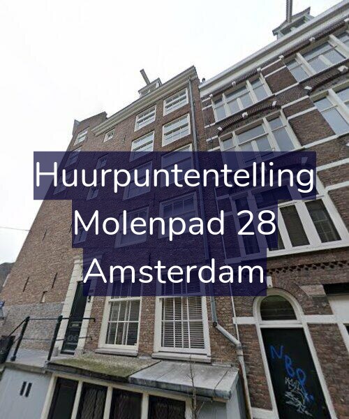 Foto gevel Huurpuntentelling voor Molenpad 28, Amsterdam