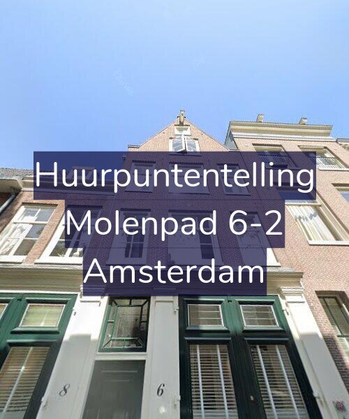 Foto gevel Huurpuntentelling voor Molenpad 6-2, Amsterdam