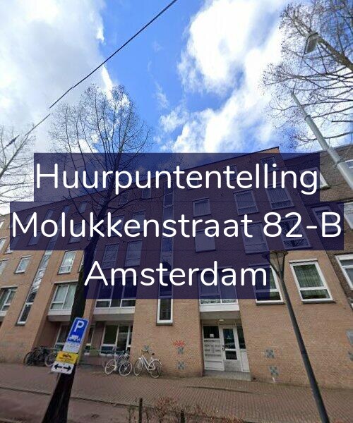Foto gevel Huurpuntentelling voor Molukkenstraat 82-B, Amsterdam