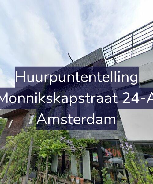 Foto gevel Huurpuntentelling voor Monnikskapstraat 24-A, Amsterdam
