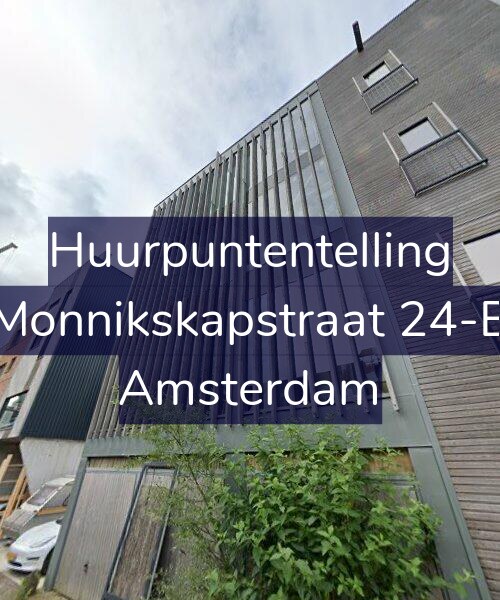 Foto gevel Huurpuntentelling voor Monnikskapstraat 24-B, Amsterdam