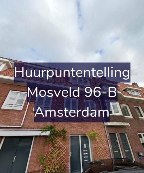 Foto gevel Huurpuntentelling voor Mosveld 96-B, Amsterdam