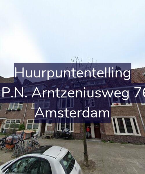 Foto gevel Huurpuntentelling voor Mr. P.N. Arntzeniusweg 76-H, Amsterdam