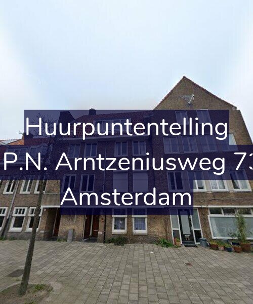Foto gevel Huurpuntentelling voor Mr. P.N. Arntzeniusweg 73-H, Amsterdam