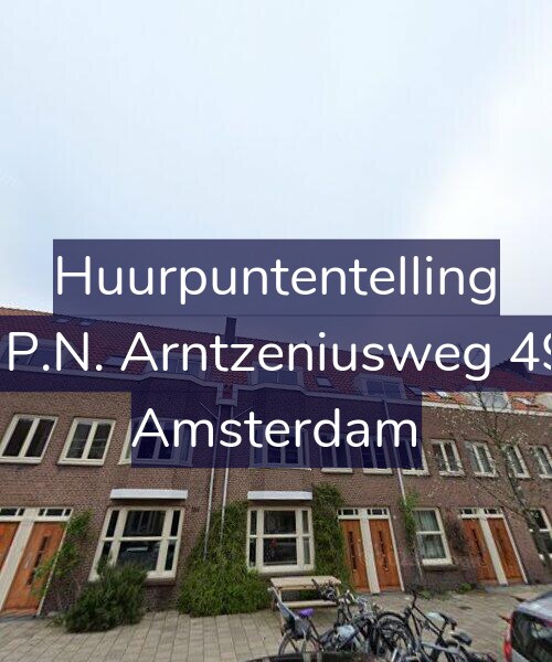Foto gevel Huurpuntentelling voor Mr. P.N. Arntzeniusweg 49-H, Amsterdam