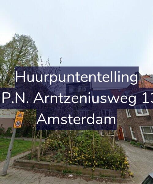 Foto gevel Huurpuntentelling voor Mr. P.N. Arntzeniusweg 13-H, Amsterdam