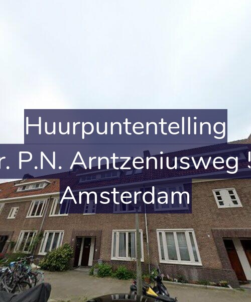 Foto gevel Huurpuntentelling voor Mr. P.N. Arntzeniusweg 50, Amsterdam
