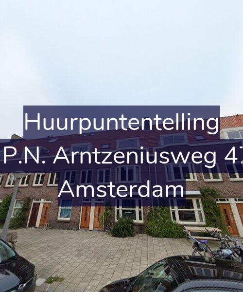 Foto gevel Huurpuntentelling voor Mr. P.N. Arntzeniusweg 47-H, Amsterdam