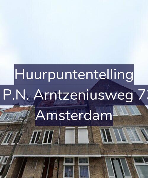 Foto gevel Huurpuntentelling voor Mr. P.N. Arntzeniusweg 73-2, Amsterdam