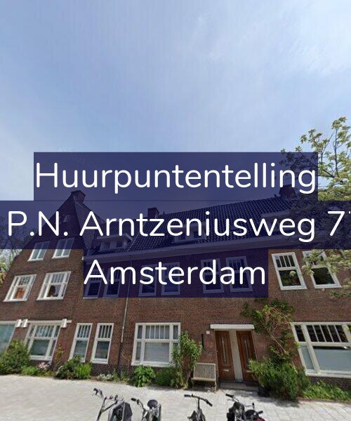 Foto gevel Huurpuntentelling voor Mr. P.N. Arntzeniusweg 77-1, Amsterdam