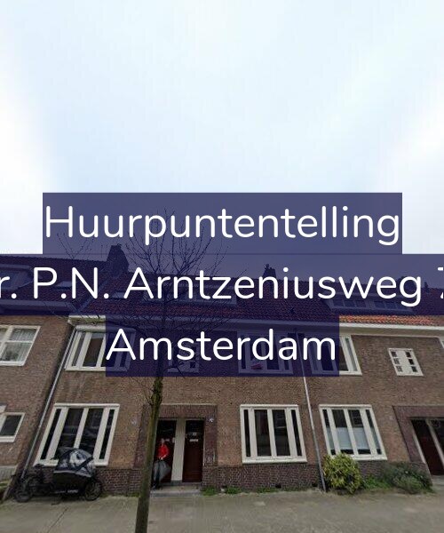 Foto gevel Huurpuntentelling voor Mr. P.N. Arntzeniusweg 74, Amsterdam