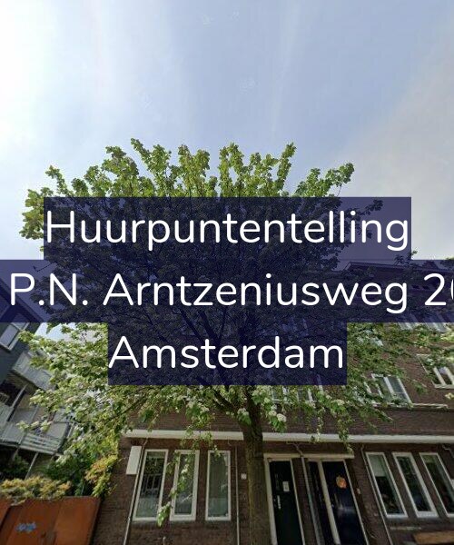 Foto gevel Huurpuntentelling voor Mr. P.N. Arntzeniusweg 20-2, Amsterdam