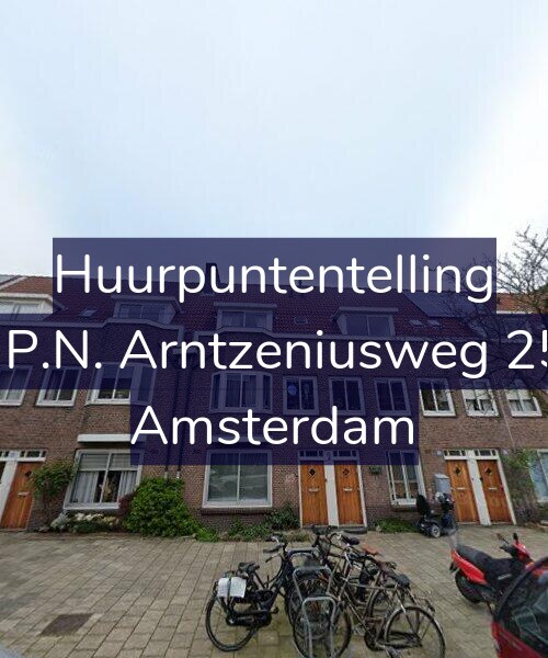 Foto gevel Huurpuntentelling voor Mr. P.N. Arntzeniusweg 25-H, Amsterdam