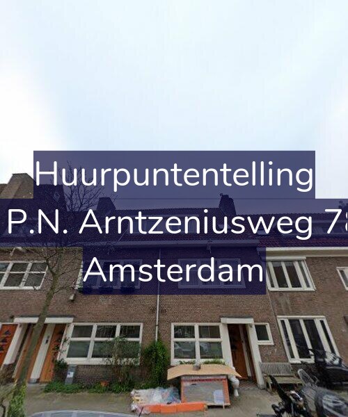Foto gevel Huurpuntentelling voor Mr. P.N. Arntzeniusweg 78-1, Amsterdam