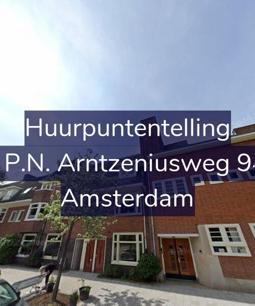 Foto gevel Huurpuntentelling voor Mr. P.N. Arntzeniusweg 94-1, Amsterdam