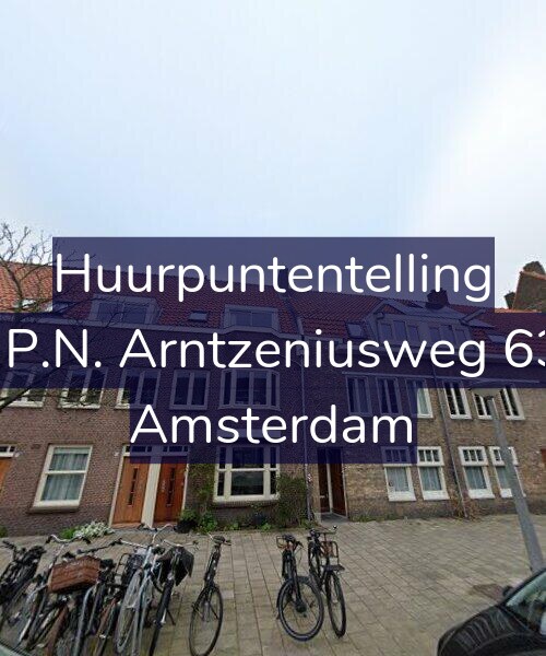 Foto gevel Huurpuntentelling voor Mr. P.N. Arntzeniusweg 63-H, Amsterdam