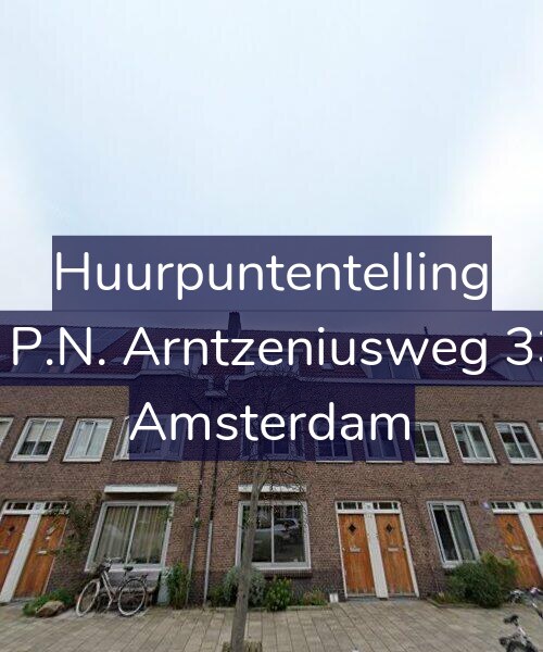 Foto gevel Huurpuntentelling voor Mr. P.N. Arntzeniusweg 33-1, Amsterdam