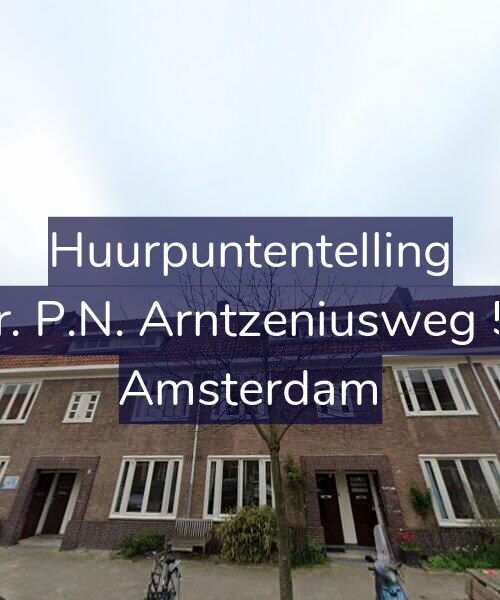 Foto gevel Huurpuntentelling voor Mr. P.N. Arntzeniusweg 56, Amsterdam