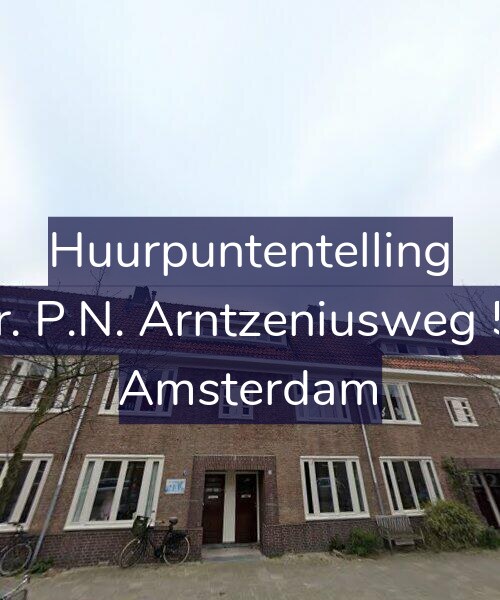 Foto gevel Huurpuntentelling voor Mr. P.N. Arntzeniusweg 58, Amsterdam