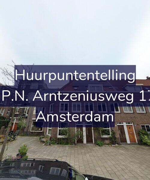 Foto gevel Huurpuntentelling voor Mr. P.N. Arntzeniusweg 17-H, Amsterdam