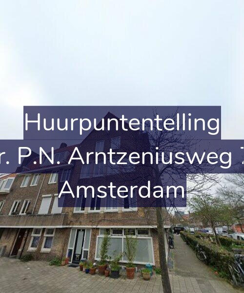 Foto gevel Huurpuntentelling voor Mr. P.N. Arntzeniusweg 75, Amsterdam
