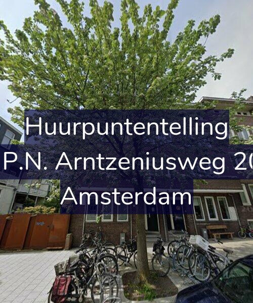 Foto gevel Huurpuntentelling voor Mr. P.N. Arntzeniusweg 20-H, Amsterdam