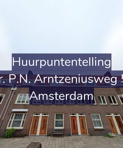 Foto gevel Huurpuntentelling voor Mr. P.N. Arntzeniusweg 59, Amsterdam