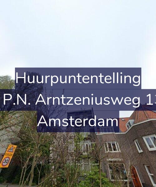 Foto gevel Huurpuntentelling voor Mr. P.N. Arntzeniusweg 13-3, Amsterdam