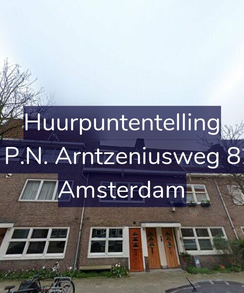 Foto gevel Huurpuntentelling voor Mr. P.N. Arntzeniusweg 82-1, Amsterdam
