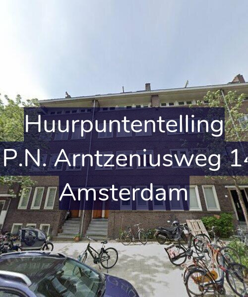 Foto gevel Huurpuntentelling voor Mr. P.N. Arntzeniusweg 14-H, Amsterdam