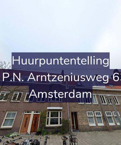 Foto gevel Huurpuntentelling voor Mr. P.N. Arntzeniusweg 63-1, Amsterdam