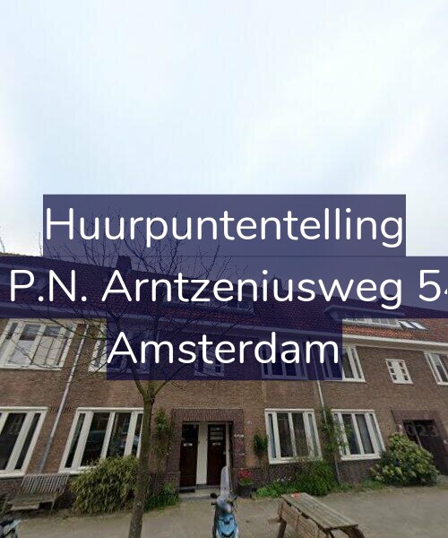 Foto gevel Huurpuntentelling voor Mr. P.N. Arntzeniusweg 54-1, Amsterdam