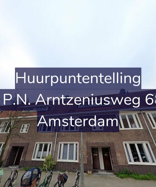 Foto gevel Huurpuntentelling voor Mr. P.N. Arntzeniusweg 68-1, Amsterdam
