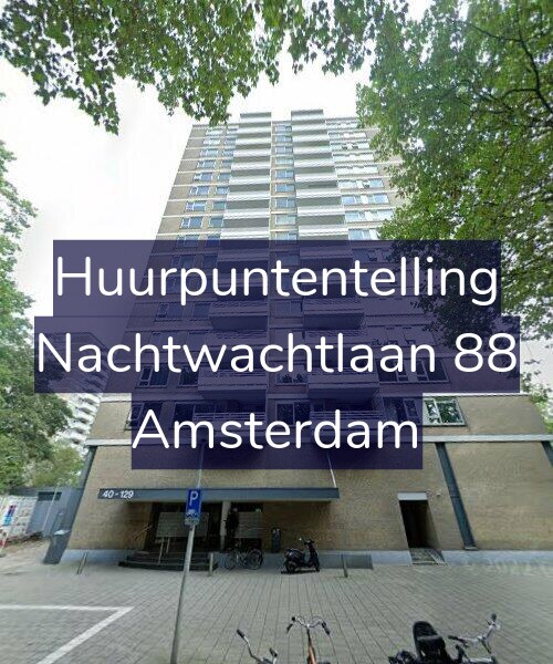 Foto gevel Huurpuntentelling voor Nachtwachtlaan 88, Amsterdam