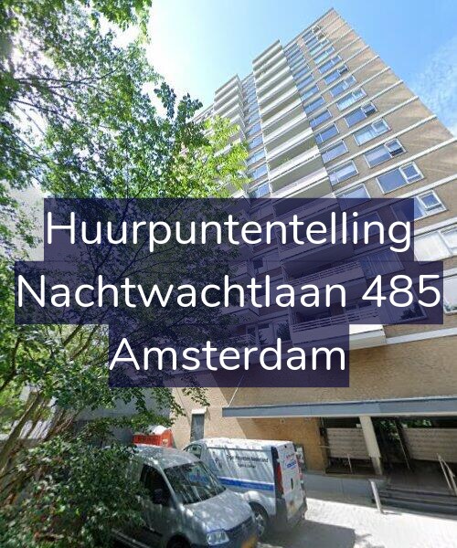 Foto gevel Huurpuntentelling voor Nachtwachtlaan 485, Amsterdam