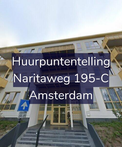 Foto gevel Huurpuntentelling voor Naritaweg 195-C, Amsterdam