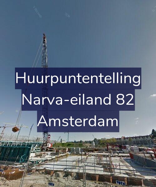 Foto gevel Huurpuntentelling voor Narva-eiland 82, Amsterdam