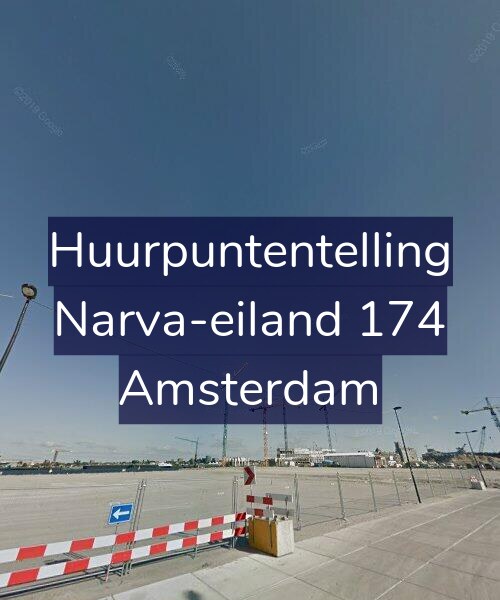 Foto gevel Huurpuntentelling voor Narva-eiland 174, Amsterdam